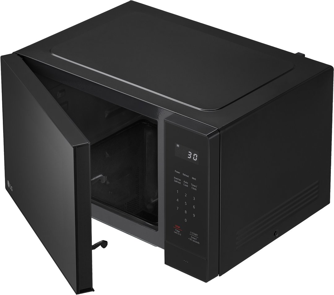 LG 32L, 1200W, Inverter Flatbed Microwave, Black MF3226PBS