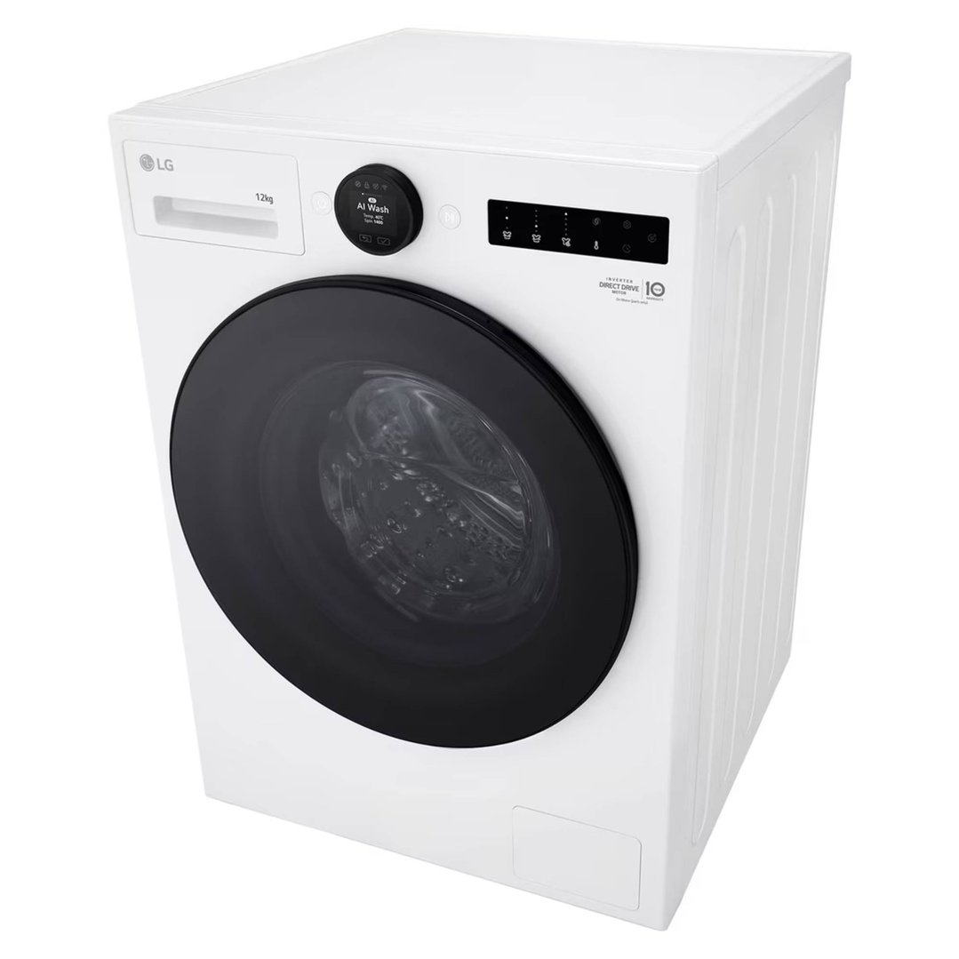 LG 12kg Series 9 Front Load Washer White - Steam+ WX9-1412W