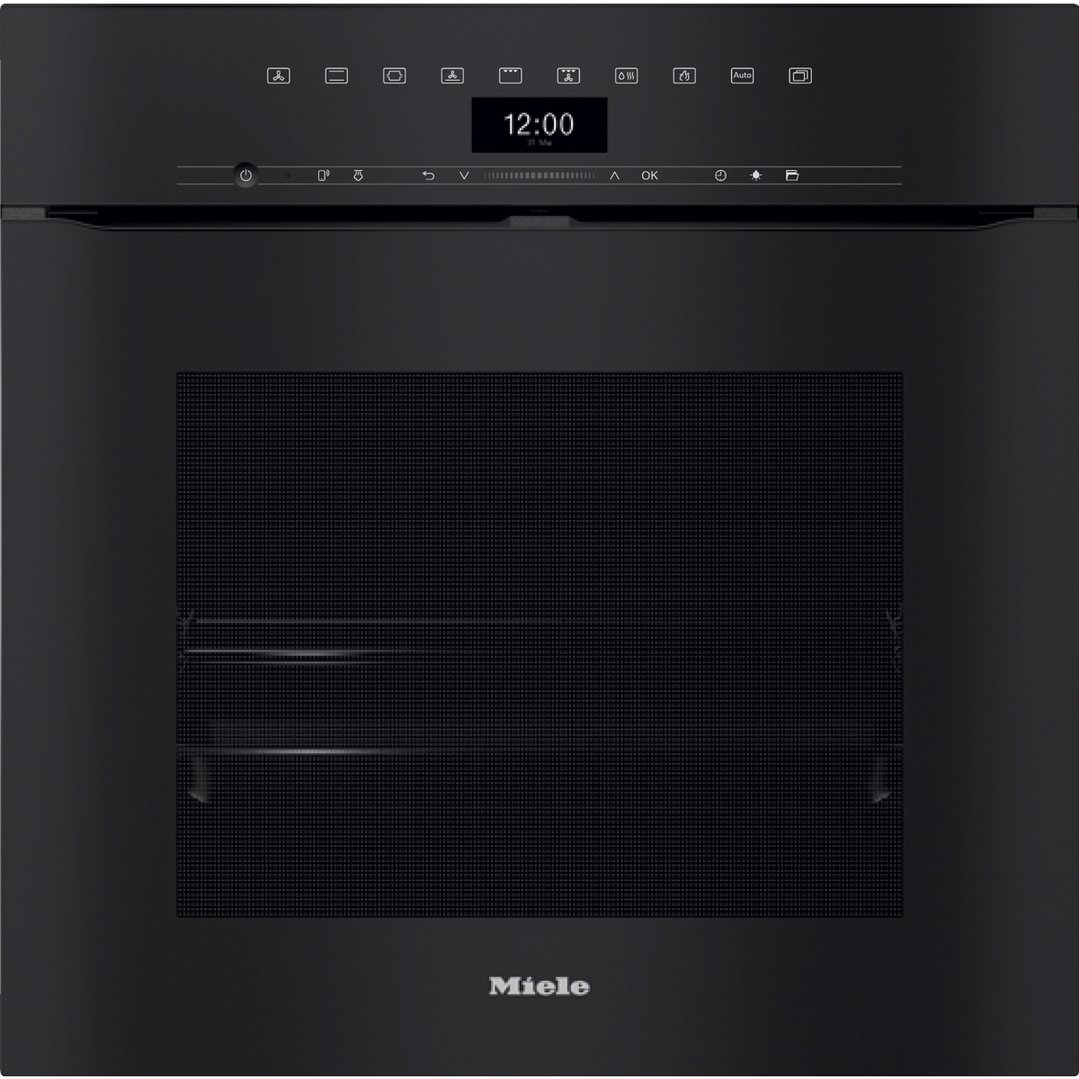 Miele ArtLine Obsidian Black60cm Wide Pyrolytic Handless Oven