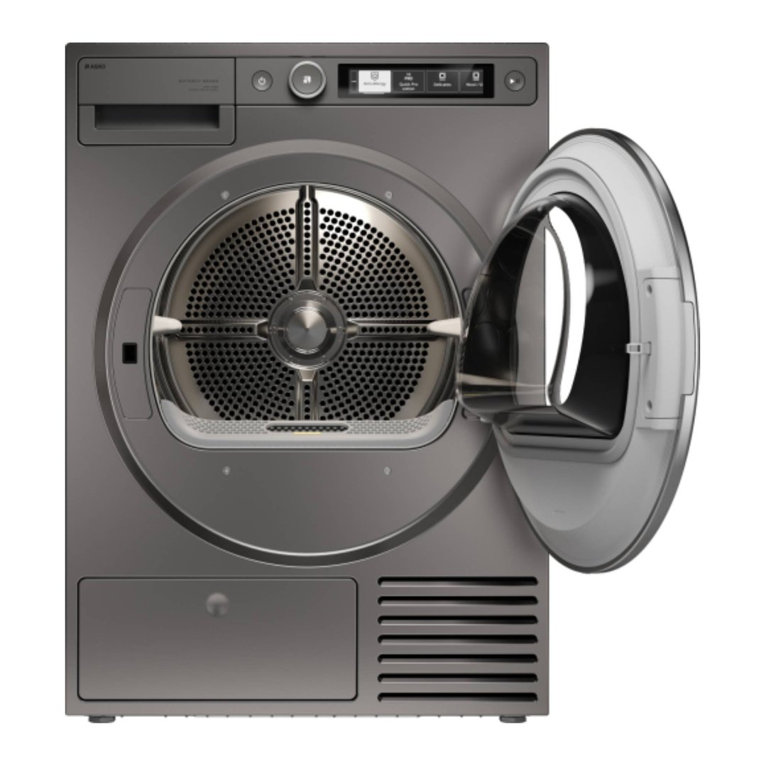 Asko 9kg Style Heat Pump Dryer - Titanium T509HPTAU