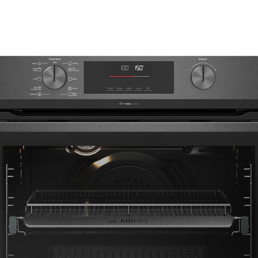 Westinghouse 60cm Multi-function 10 Pyrolytic Oven with Air Fry WVEP6716DD