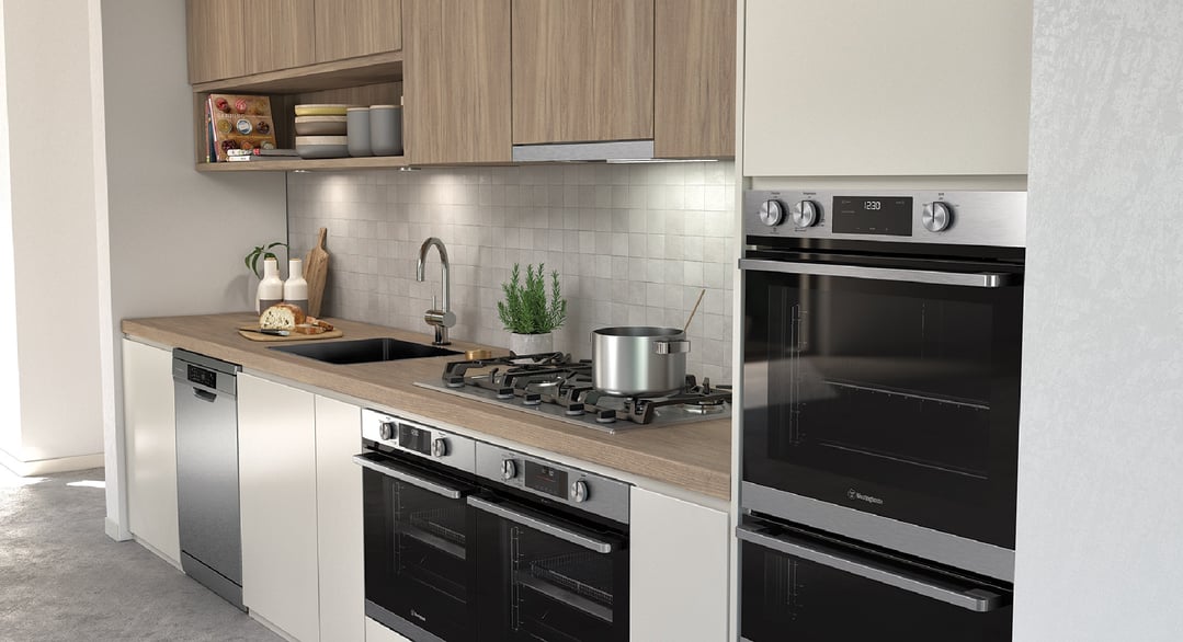 Westinghouse 60cm Multi-function Pyrolytic Oven with Air Fry - Stainless Steel WVEP6716SD