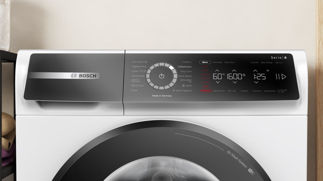 Bosch 10kg Series 8 Front Load Washing Machine WGB25600AU