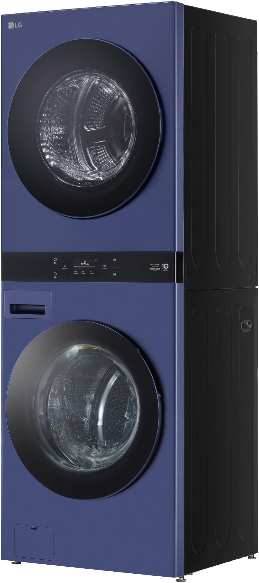 LG AI WashTower™ 19/10kg All-In-One Stacked Washer Dryer - Blue WWT-1910BLX