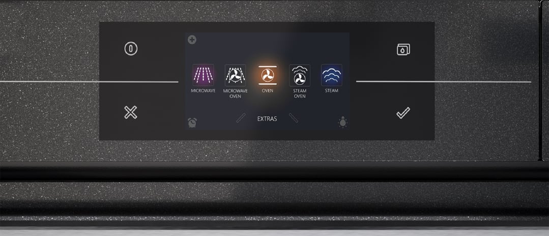 Asko 60cm Elements Built-In Compact Combi-Microwave-Steam Oven OCSM8478G