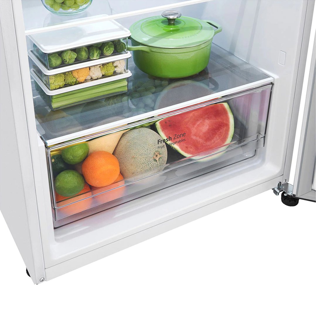 LG 375L Top Mount Fridge in White Finish GT-5W