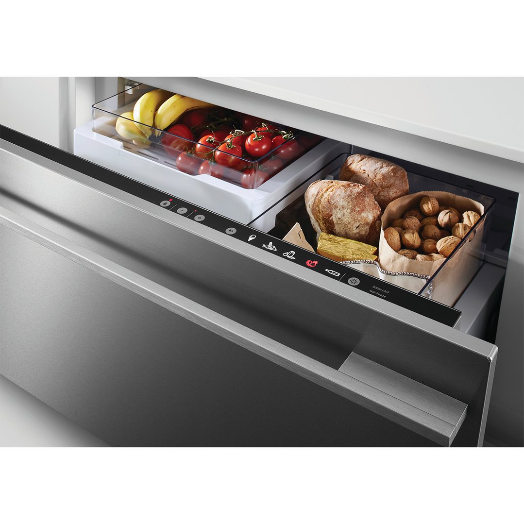 Fisher & Paykel 90cm Series 9 Integrated CoolDrawer™ Multi-temperature Drawer RB90S64MKIW1