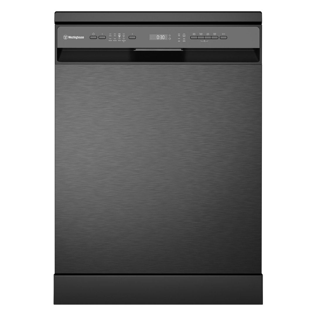Westinghouse 60cm Dark Stainless Steel Freestanding Dishwasher WSF6606KXC