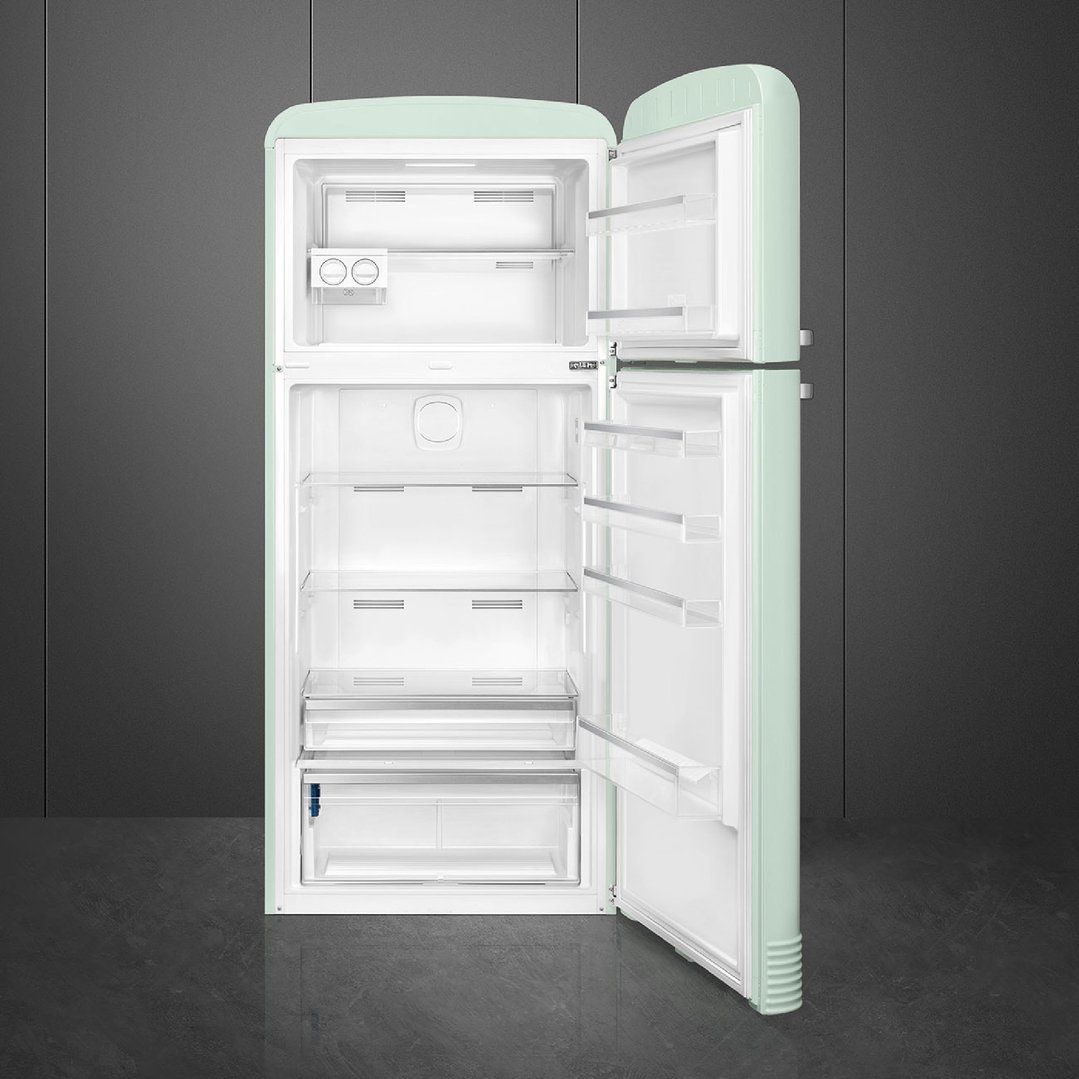 Smeg FAB 50 50’S Style Retro Refrigerator, Right Hand - Pastel Green FAB50RPG5AU