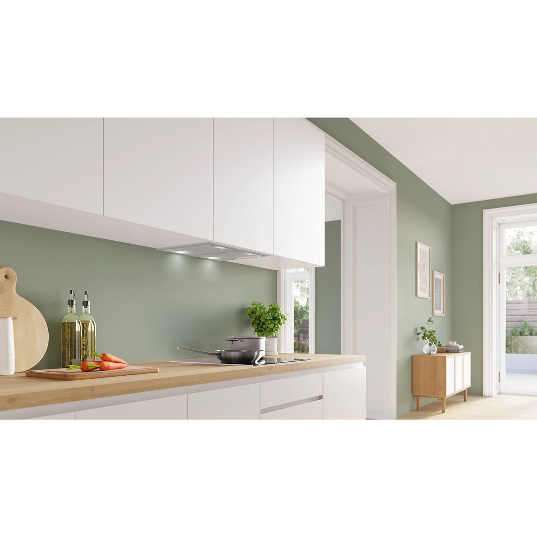 Bosch Series 4, 53cm Integrated Rangehood, Silver Metallic DHL555BMAU