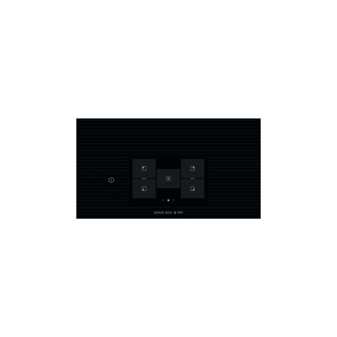 Electrolux 80cm 5 Zone Induction Cooktop with Wi-Fi, Black - 800 Series KIS8759