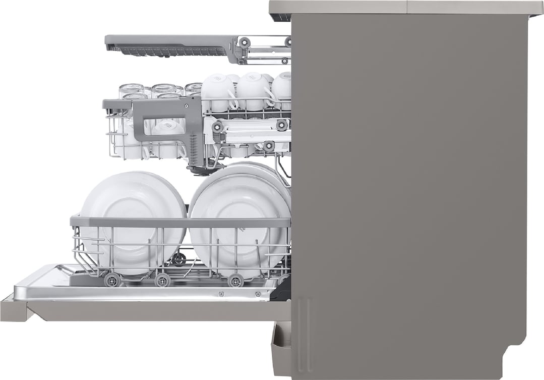 LG Quadwash® Dishwasher Platinum Steel XD4B15PS