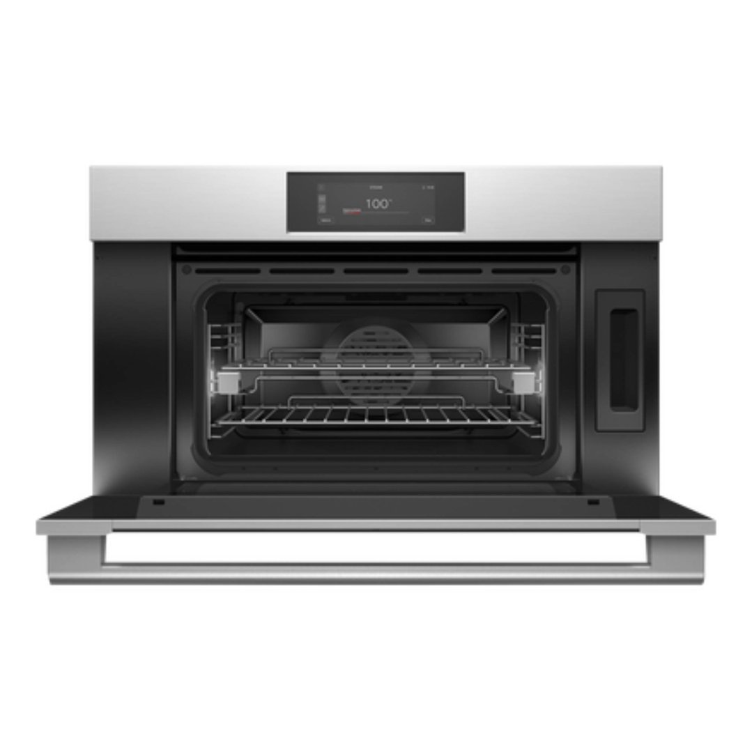 Fisher & Paykel 76cm Series 9, Professional Compact Combi-Steam Oven, Stainless Steel OS76NPUX3