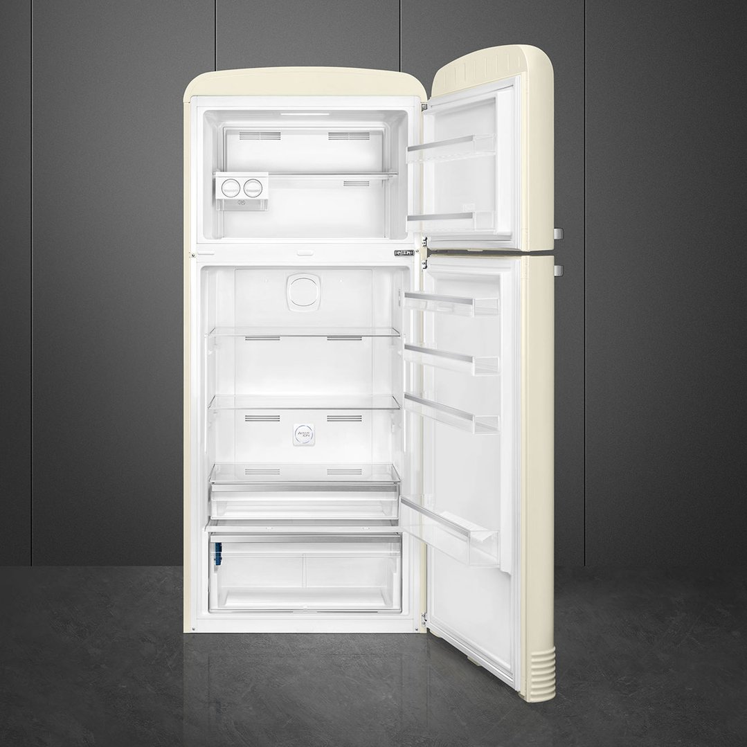 Smeg FAB 50 50’S Style Retro Refrigerator, Right Hand - Cream FAB50RCR5AU