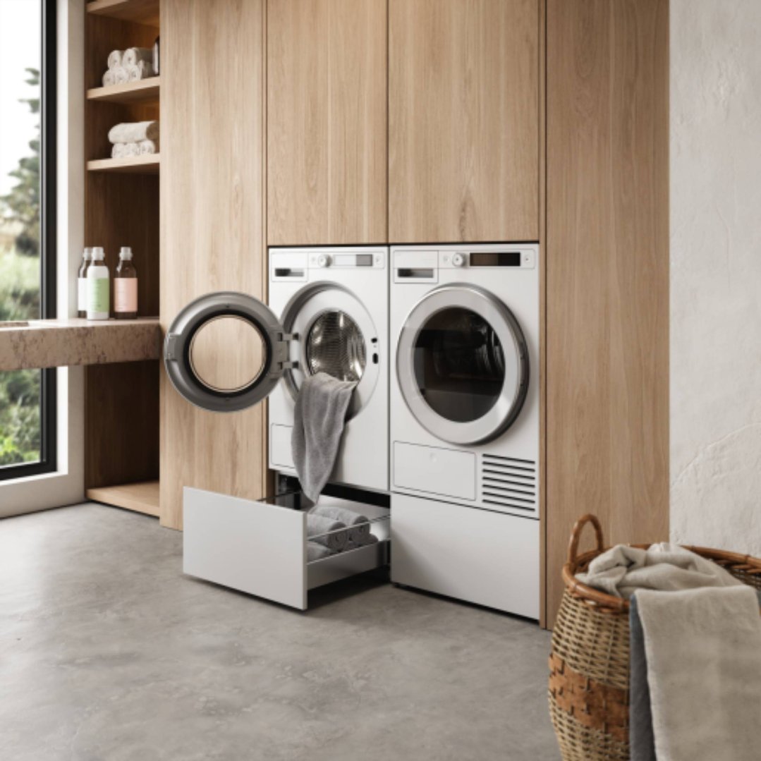 Asko Pull-out Drawer for Laundry White HP320W