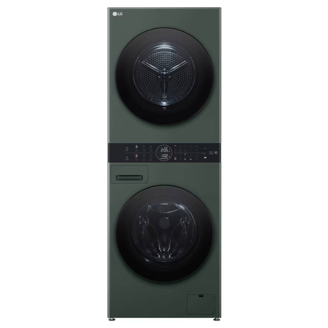 LG WashTower™ Compact All-In-One Stacked Washer Dryer - Forest Green WWT-1210FGX