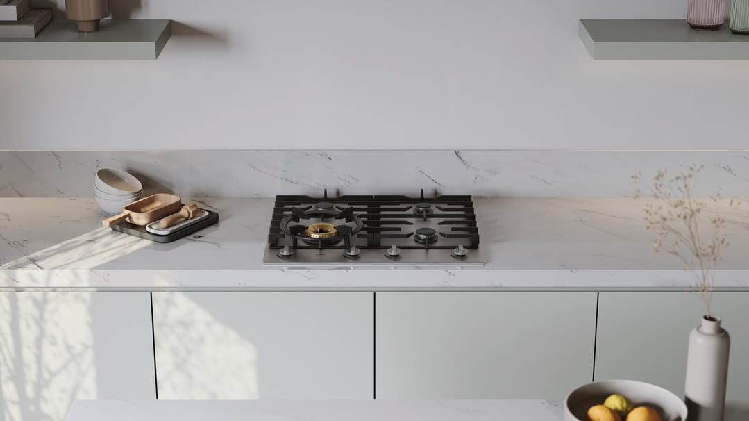 Asko 60cm Gas Cooktop Stainless Steel HG1666SD