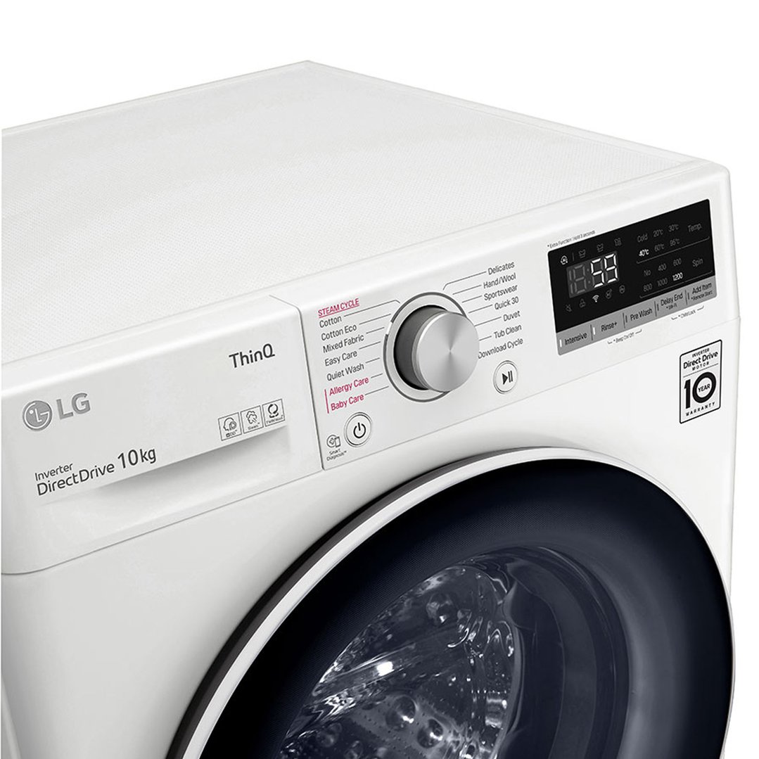 LG 10kg Front Load Washing Machine WV51410W