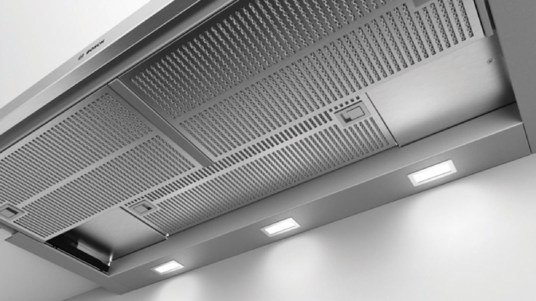 Bosch 90cm Slideout Rangehood DFS097A51A
