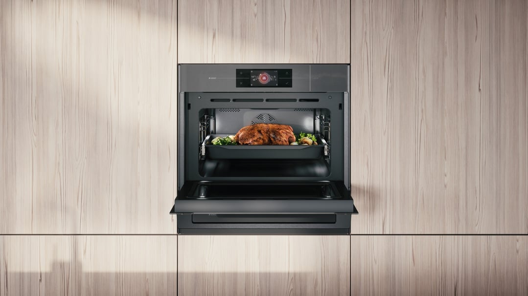 Asko Elements 45cm 5-in-1 Combi Steam Microwave Oven - Pearl Grey OCSM8478GG
