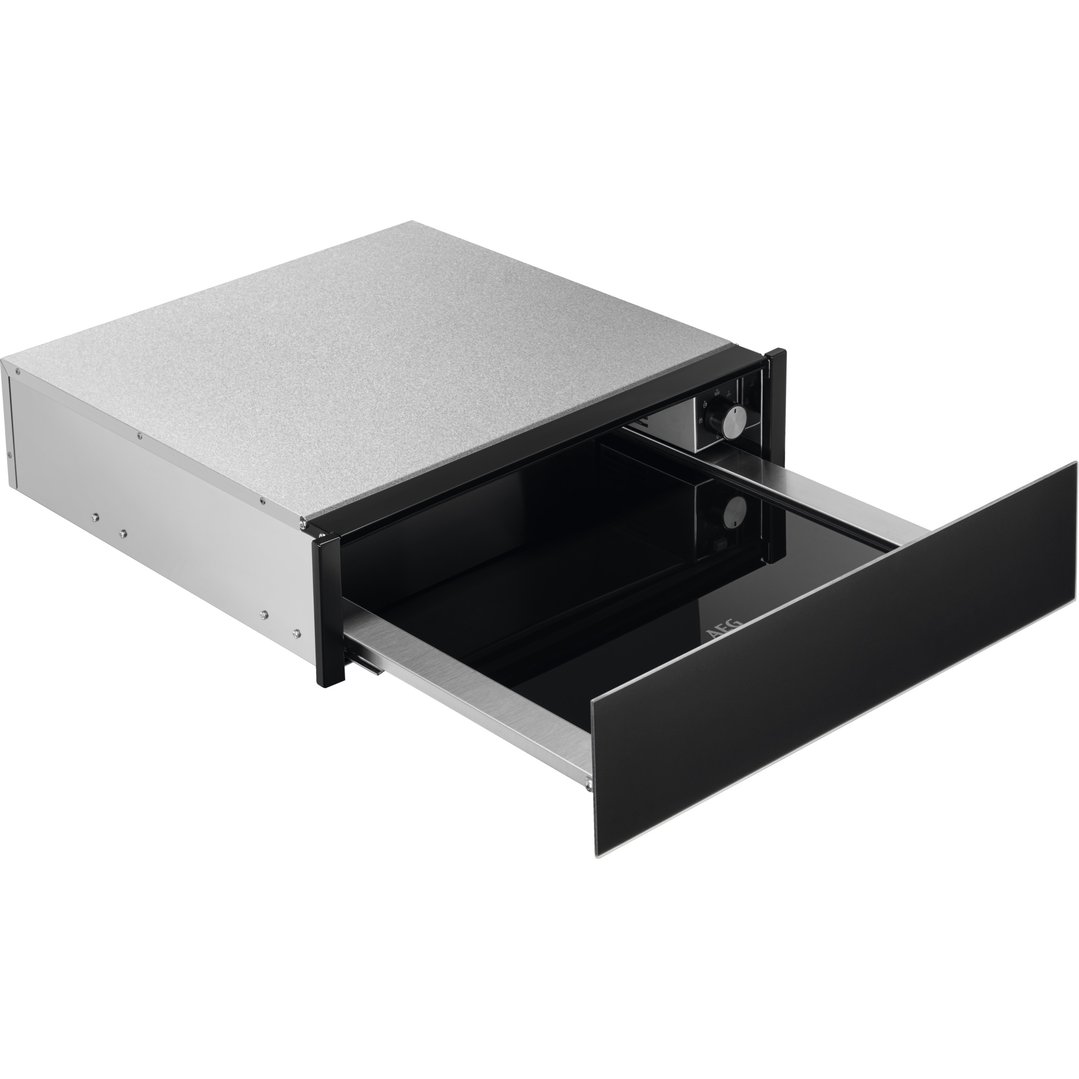 AEG 14cm Matte Black Built-in Warming Drawer OD8K11T