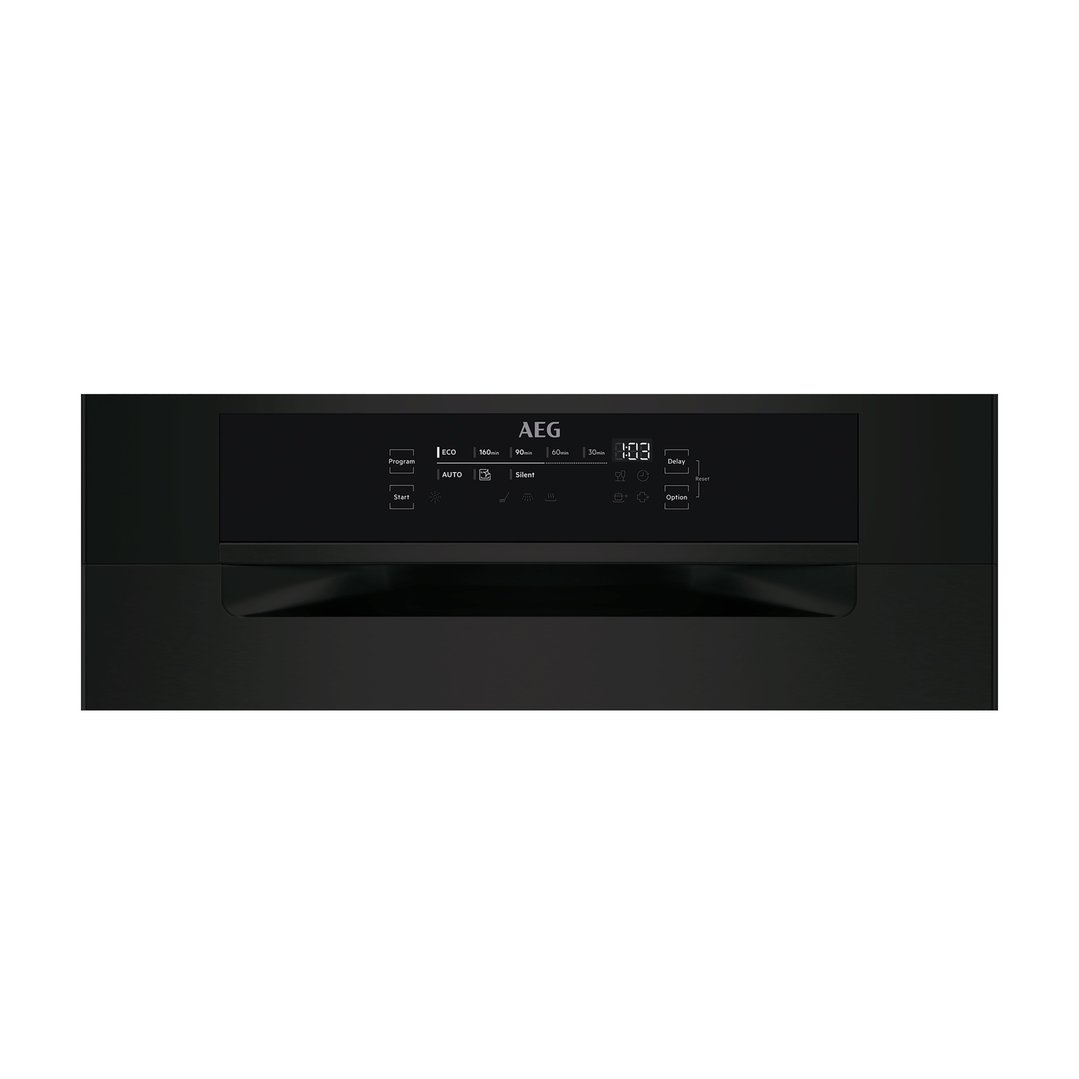 AEG 60cm Built-Under ComfortLift Matte Black Dishwasher FUF9490SMA