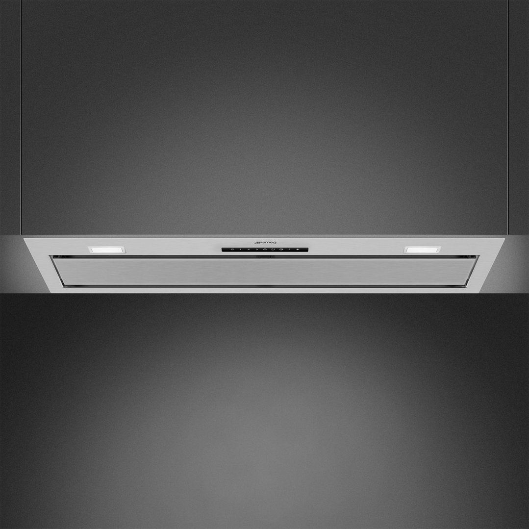 Smeg 90cm Undermount Rangehood with AutoVent2.0 Stainless Steel KSGAU9P4X