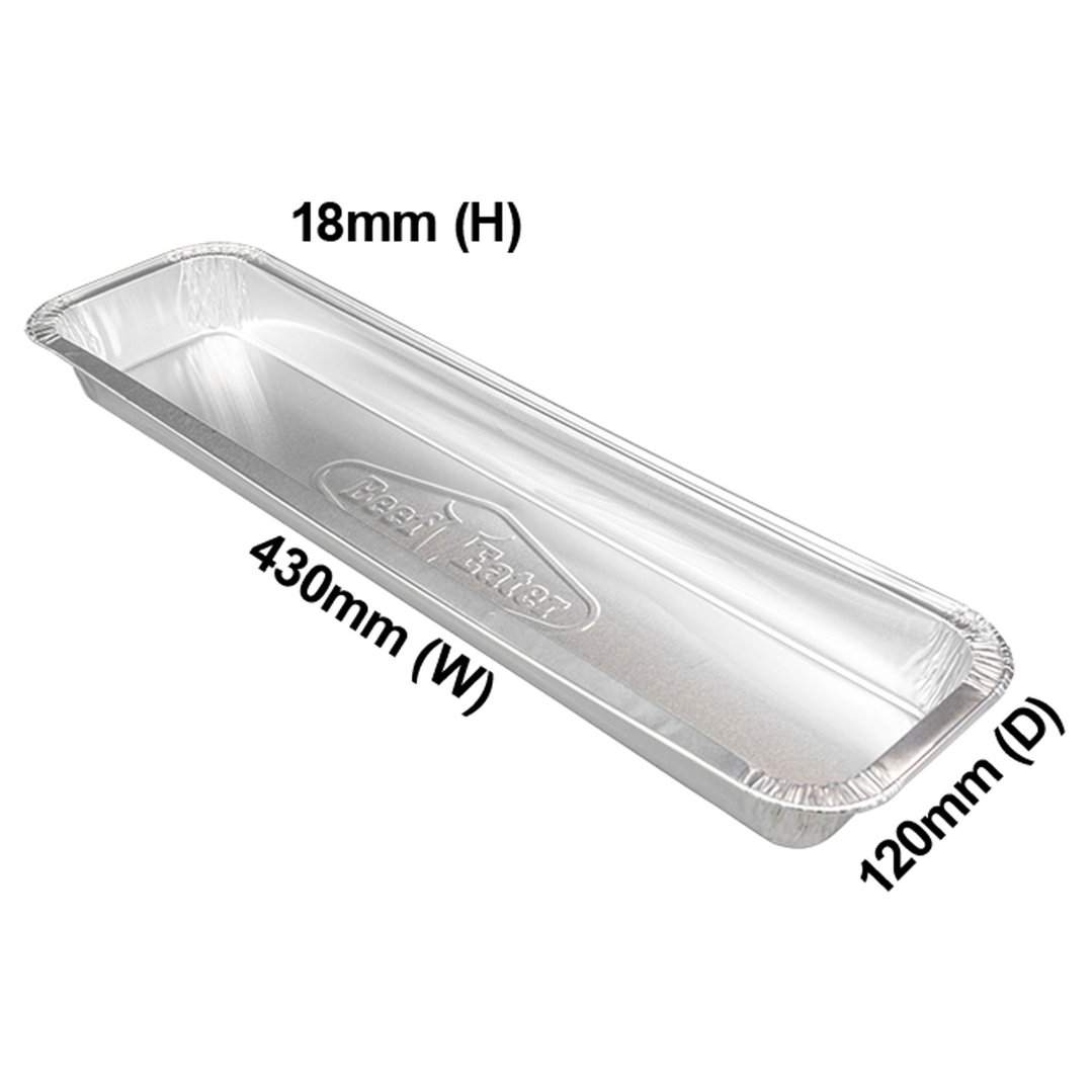 Beefeater DISPOSABLE FOIL TRAYS PK-5 BACU102