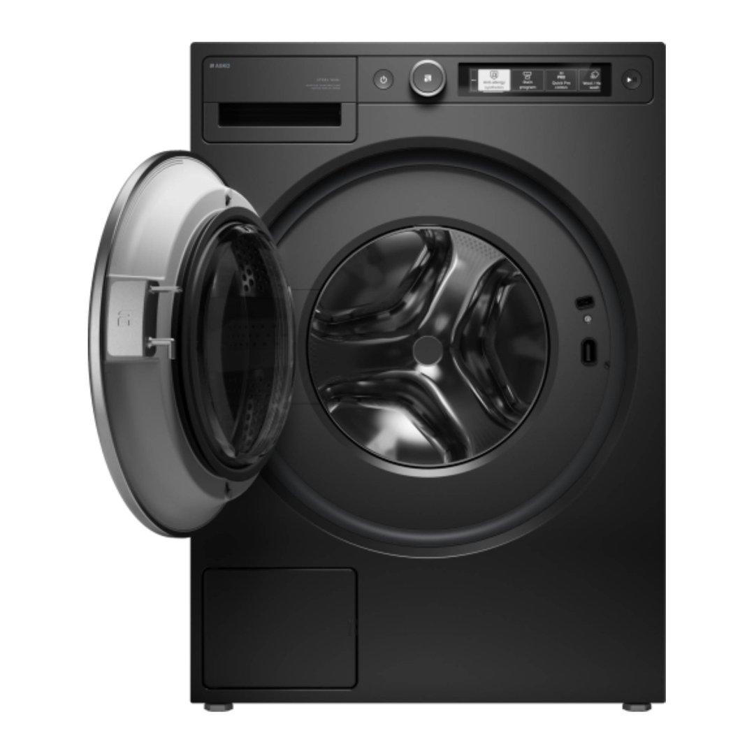 Asko 11kg Style Steel Seal™ Front Load Washing Machine - Graphite Black W5114RXLGAU