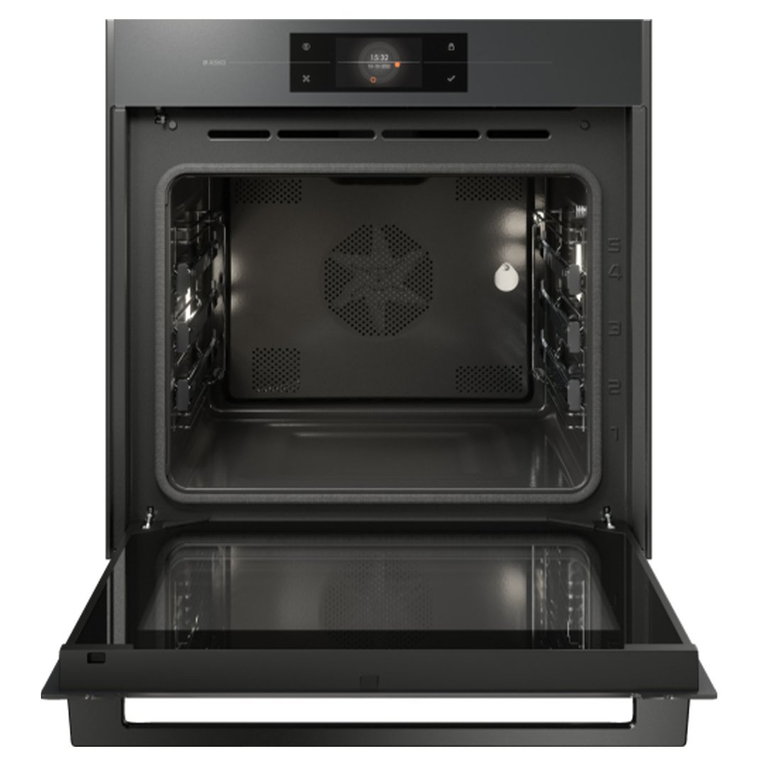 Asko Elements 60cm Pyrolytic Oven - Pearl Grey OP8678GG