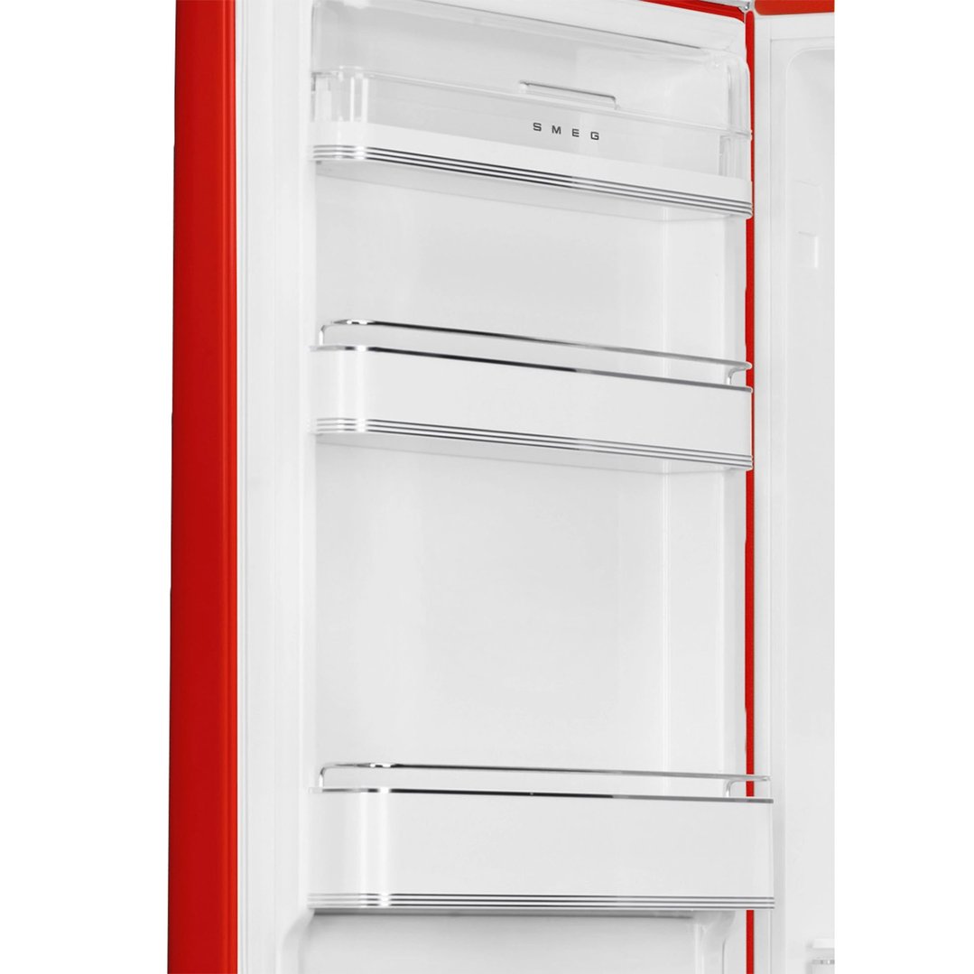 Smeg FAB 32 50’S Style Retro Refrigerator, Left Hand - Red FAB32LRD5AU