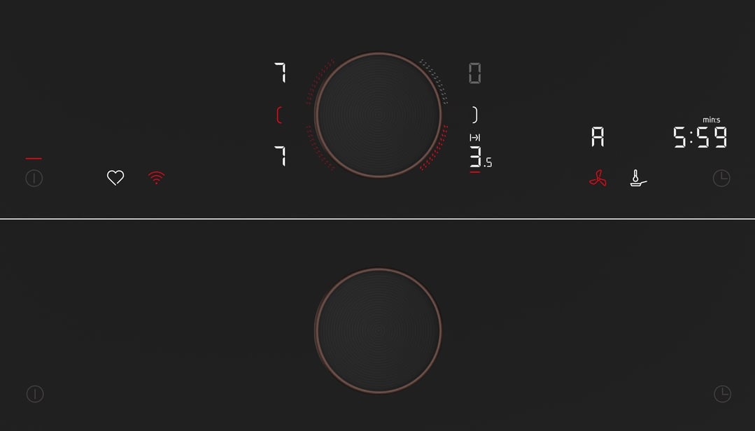 Neff 80cm Induction cooktop Flex Design - Anthracite Grey V68YYX4C0-AG