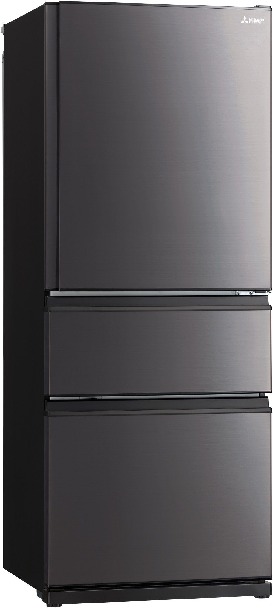 Mitsubishi Electric 450L CX Steel Series Bottom Mount Fridge - Dark Silver MR-CX450ER-SDS-A
