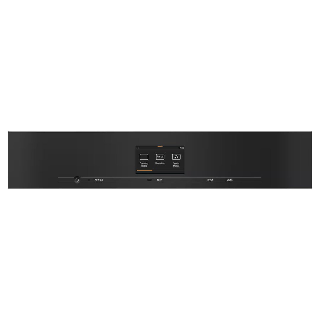 Miele 60cm Pyrolytic Oven with Moisture Plus and Rapid Cooling Function Obsidian Black H7660BPOBSW