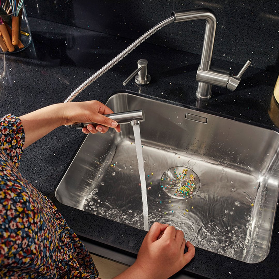 Blanco Linus-S PVD Steel Tap LINUSSBR