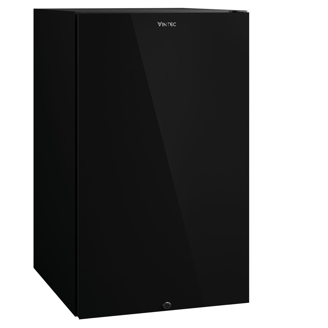 Vintec 35-Bottle Single Zone Black Wine Cabinet VWS830FAS-X