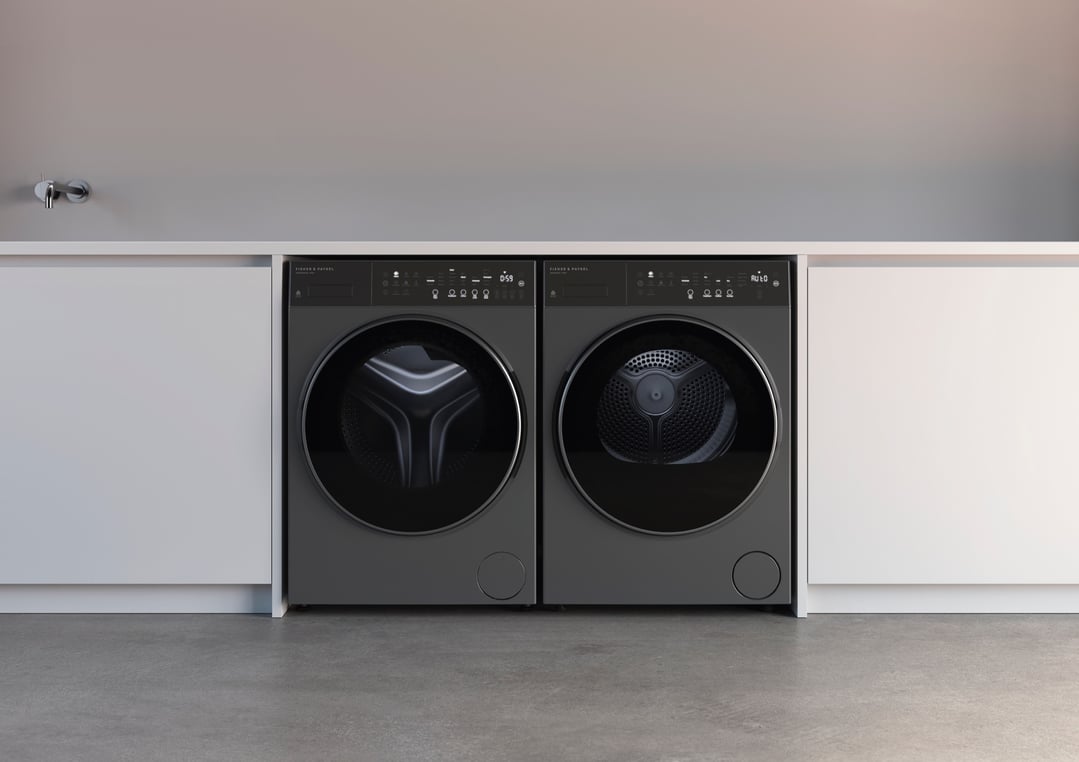 Fisher & Paykel 10kg Series 5 Contemporary Front Loader Washer Graphite WH1060PG5