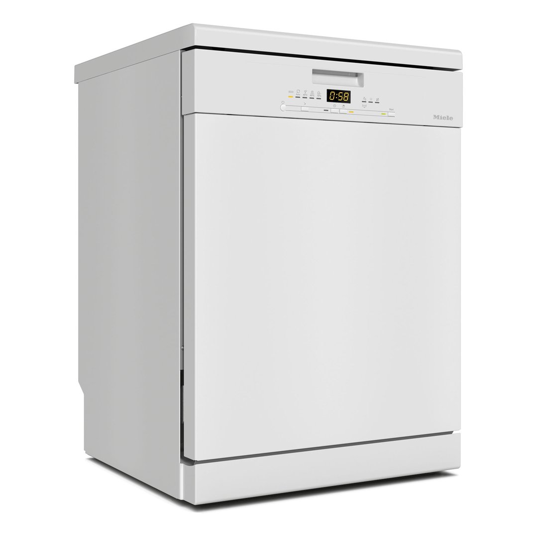 Miele 60cm Freestanding Dishwasher with QuickPowerWash Brilliant White G5000BKBRWS