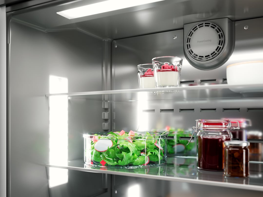 Liebherr 402L Bottom Mount Integrated Fridge Left Hinged ECBN7870LHH