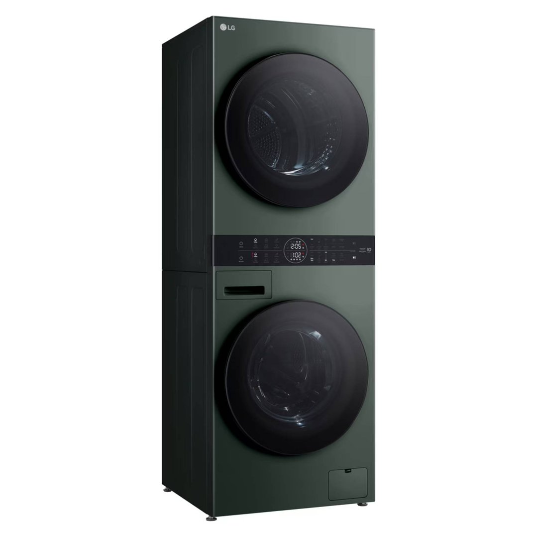 LG WashTower™ Compact All-In-One Stacked Washer Dryer - Forest Green WWT-1210FGX