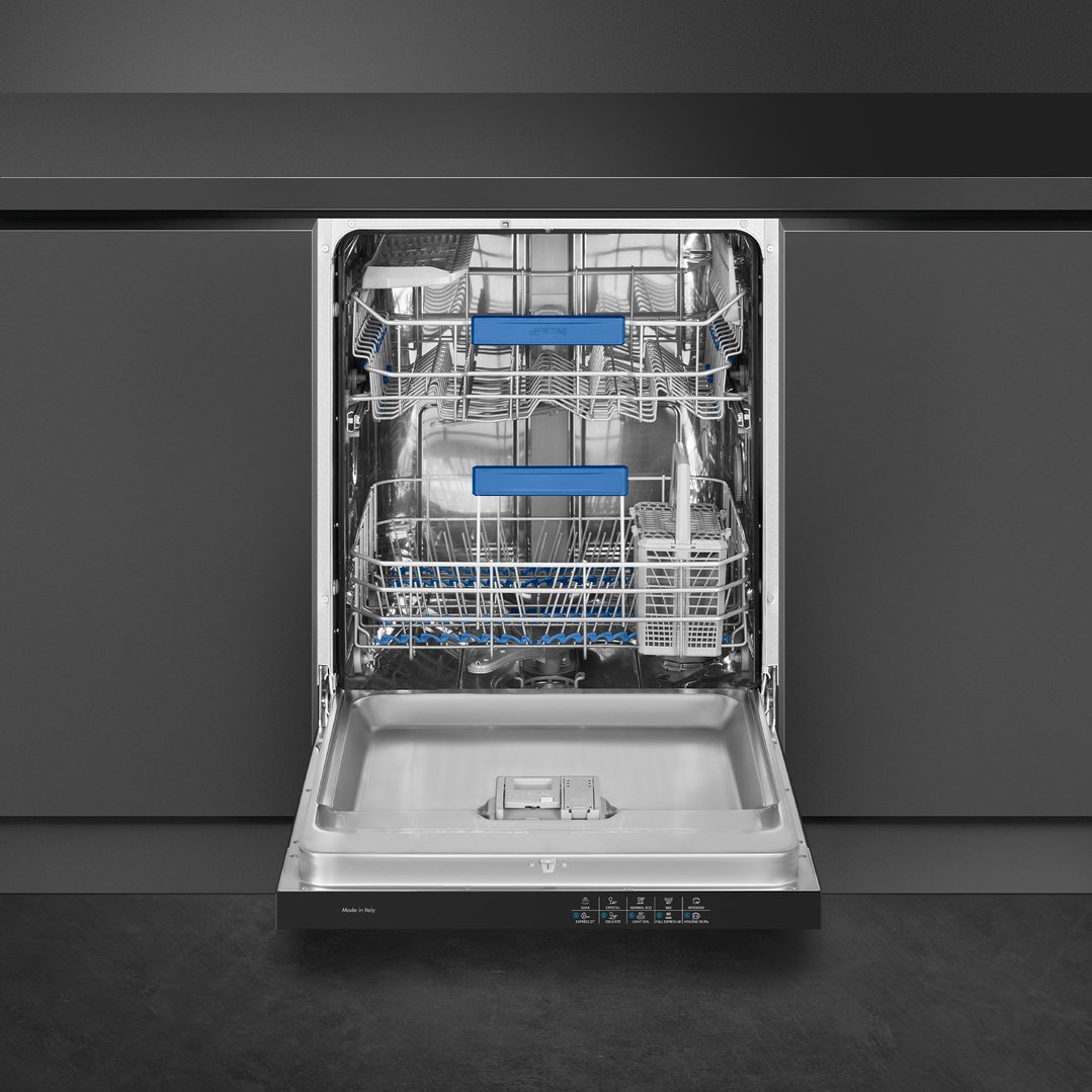 Smeg 60cm Matte Black Underbench Dishwasher DWAU6224N4
