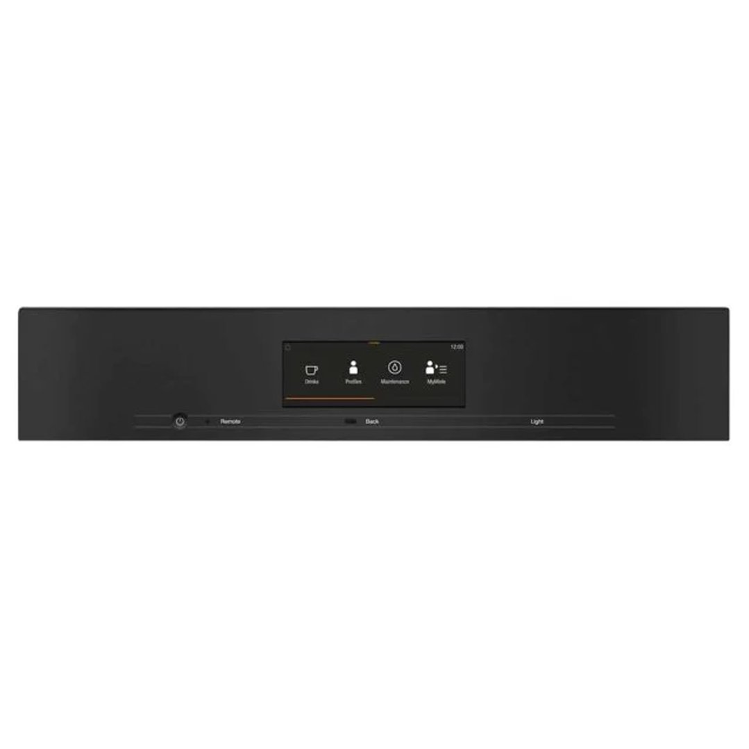 Miele 45cm Built-In Coffee Machine with AutoDescale and Plumbed-In Direct Water Connection Obsidian Black CVA7845OBSW