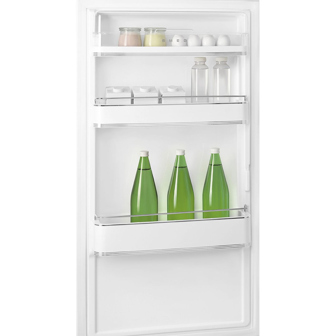 Smeg FAB 32 50’S Style Retro Refrigerator, Left Hand - White FAB32LWH5AU