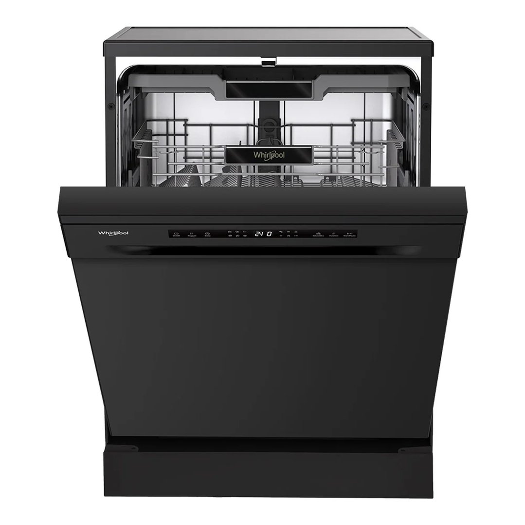Whirlpool 14 Place Setting Freestanding Dishwasher - Black WDFS3R4OBSAU