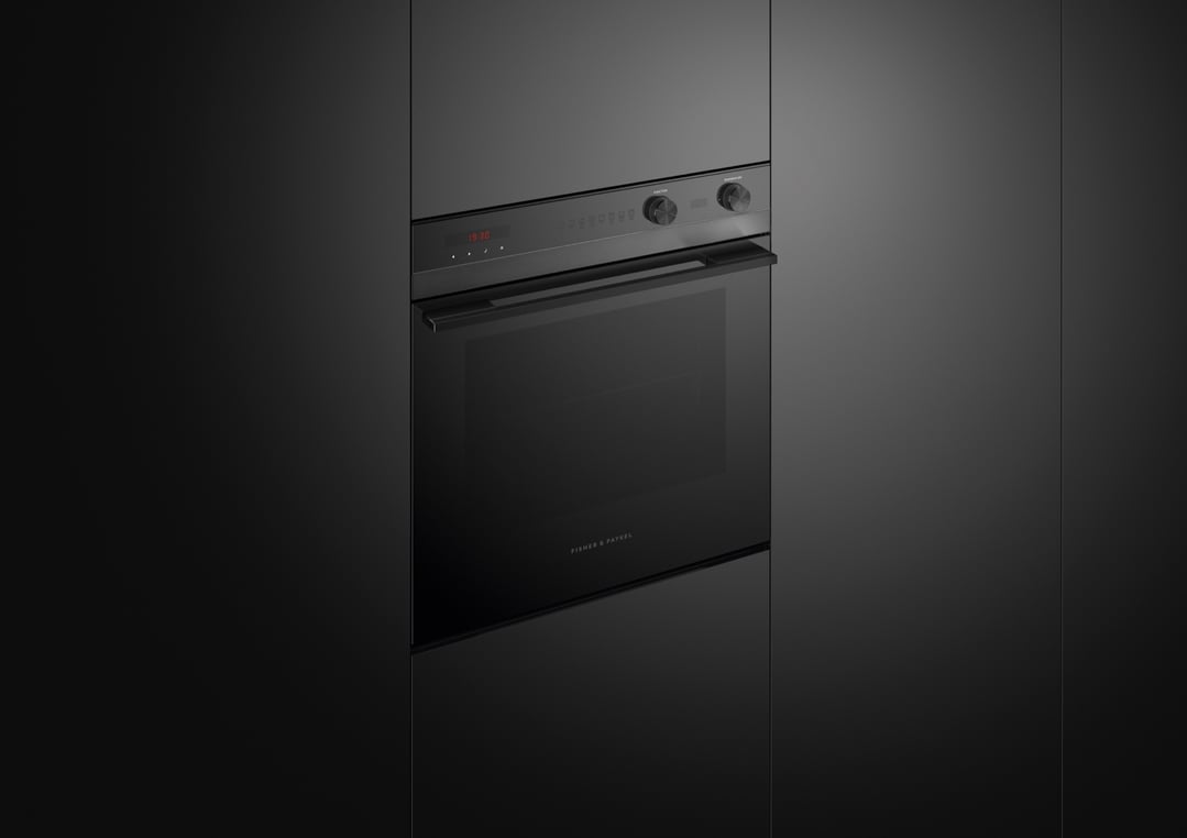 Fisher & Paykel 60cm Series 5 Contemporary Pyrolytic Oven, 7 Function OB60SC7CEPB1
