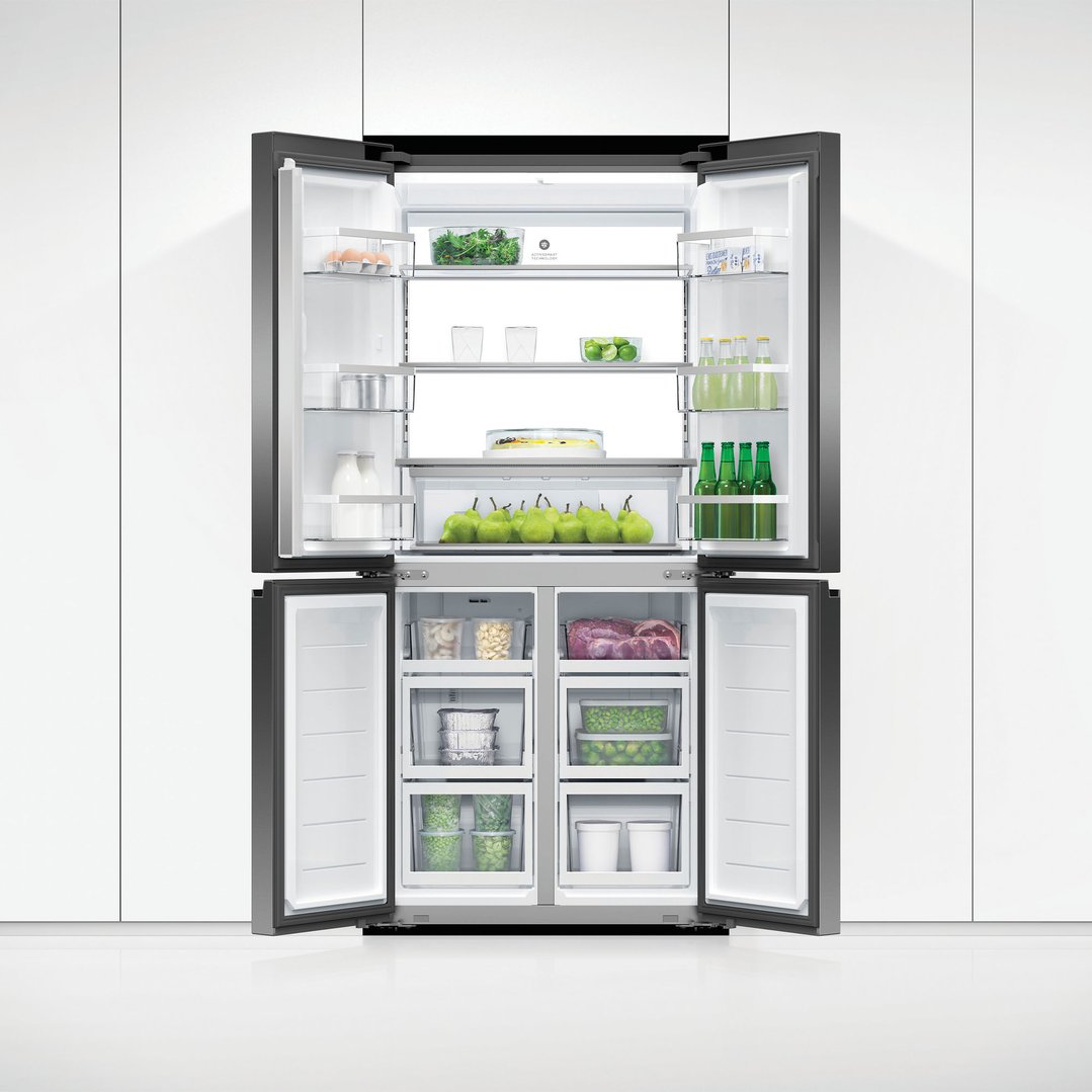 Fisher & Paykel 498L Series 7 Quad Door Refrigerator Freezer RF500QNB1