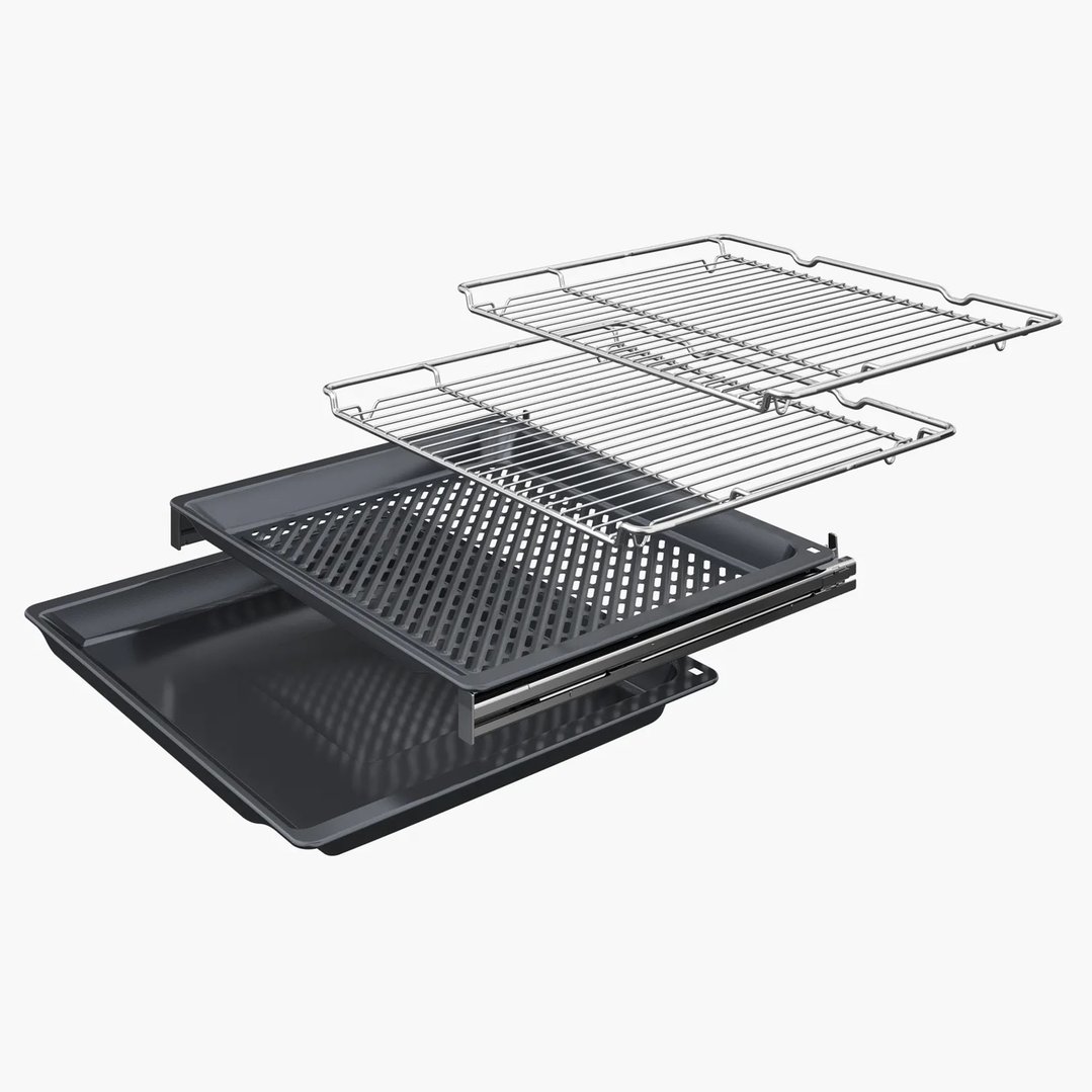 Neff 60cm Pyrolytic Slide & Hide Oven with Added Steam - Deep Black B69VY7MY0A-DB