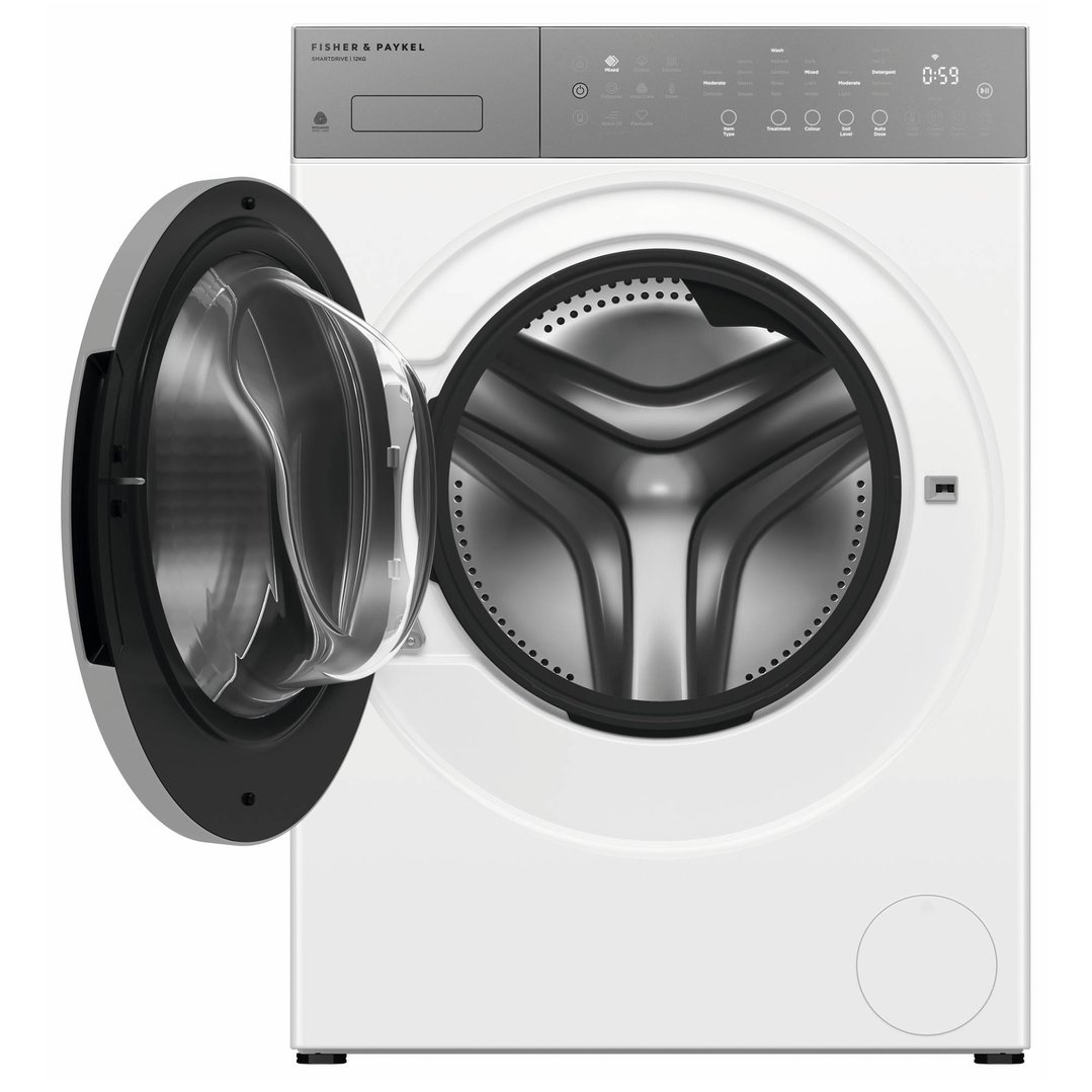 Fisher & Paykel 9kg Series 5 Contemporary Front Loader Washer - White WH9060P5