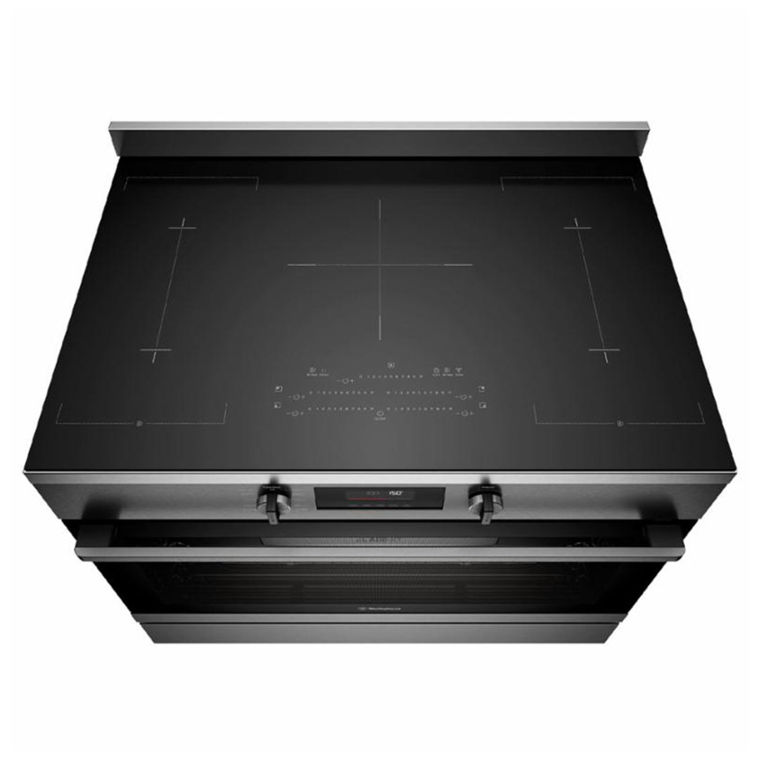 Westinghouse 90cm Electric Freestanding Oven with Air Fry, Dark Stainless Steel WFE9756DD