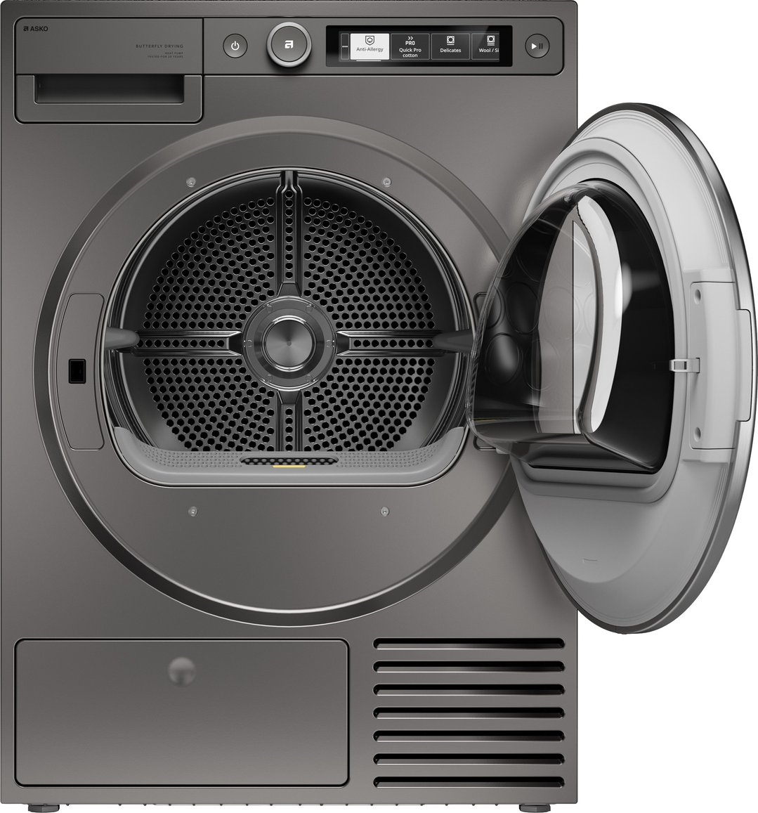 Asko 9kg Style Heat Pump Dryer - Titanium T509HPTAU